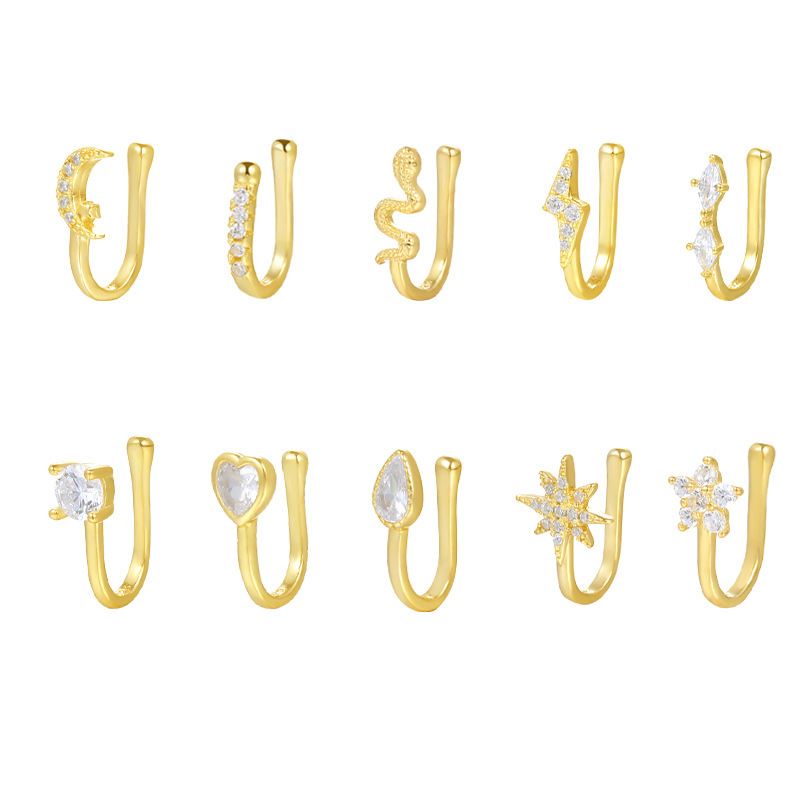Body Jewelry Ear Piercing - 1 Buah Cincin Hidung Perak Sterling
