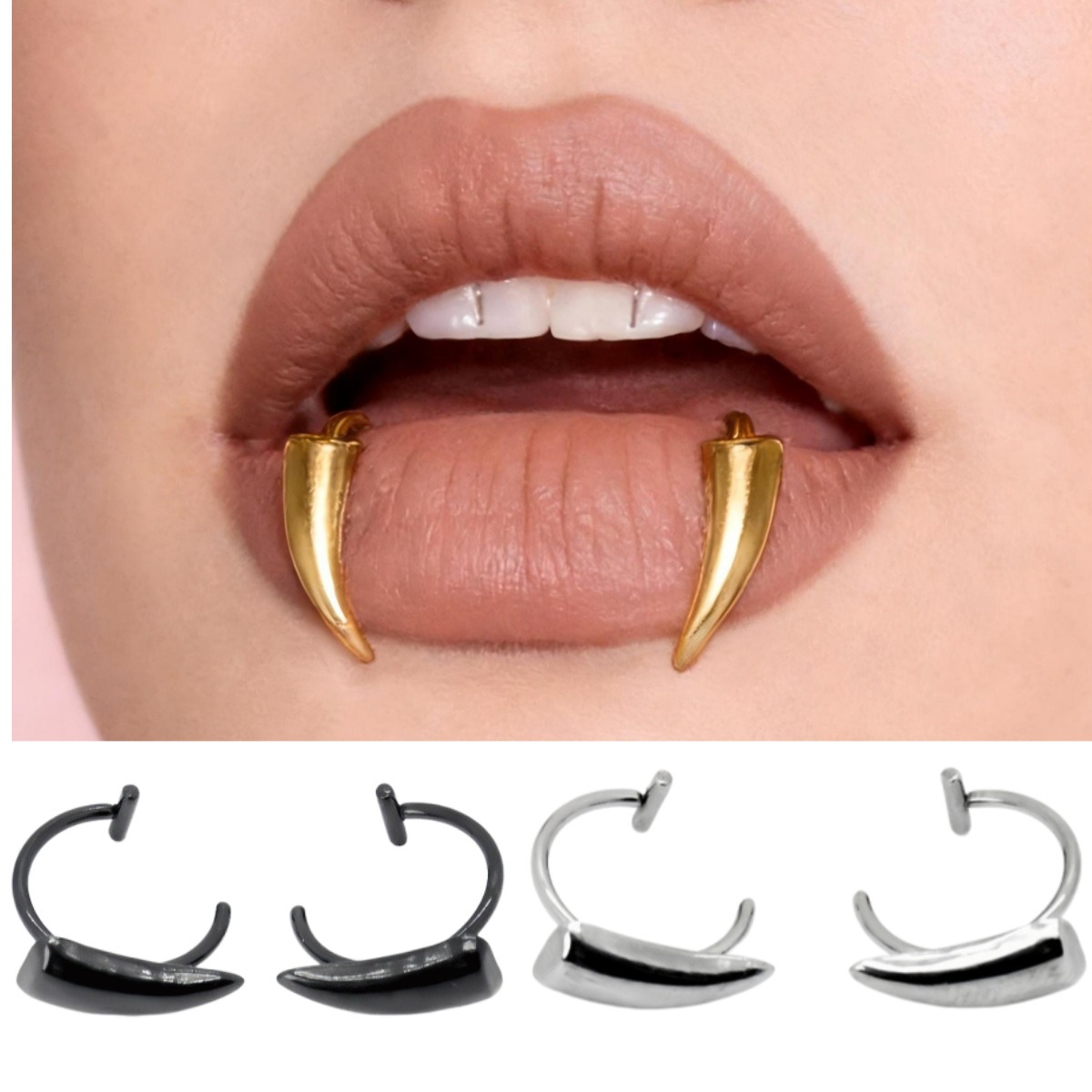 Body Jewelry For Men - Dekorasi Tanpa Tindik Baja Tahan Karat
