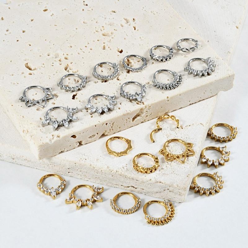 Body Jewelry Ear Piercing - 31BB Cincin Tulang Rawan Telinga Hidung