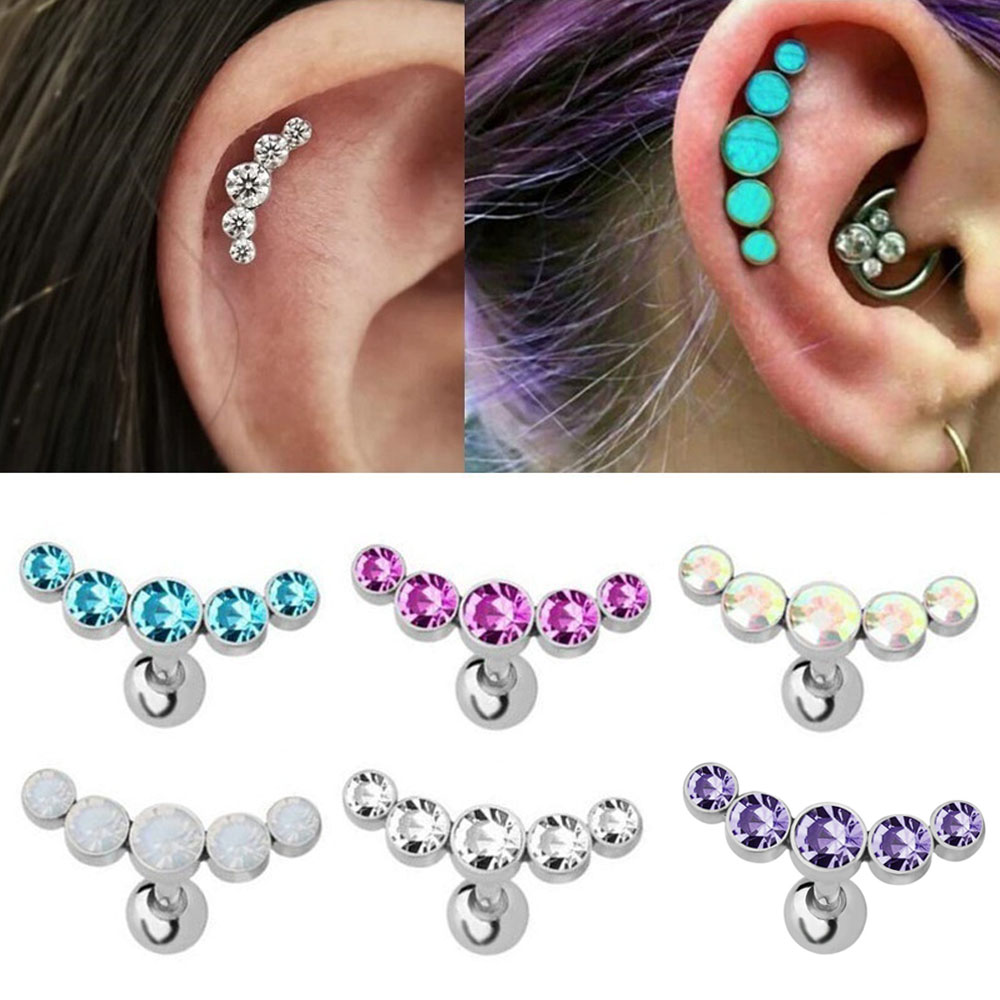 Body Jewelry Ear Piercing - 1Pcs Anting Tusuk Baja Tahan Karat