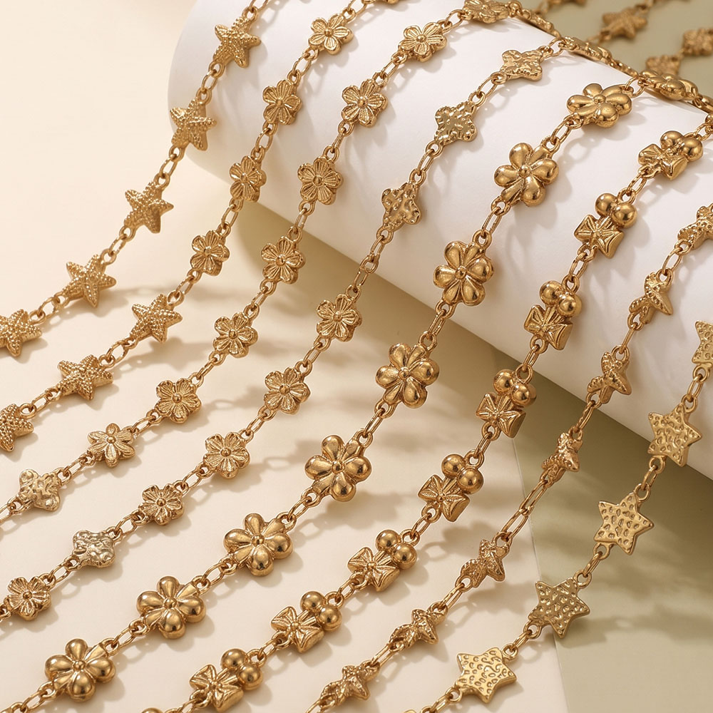 Rantai Kabel Baja Anti Karat 1 - Body Jewelry Chain ulasan dan harga