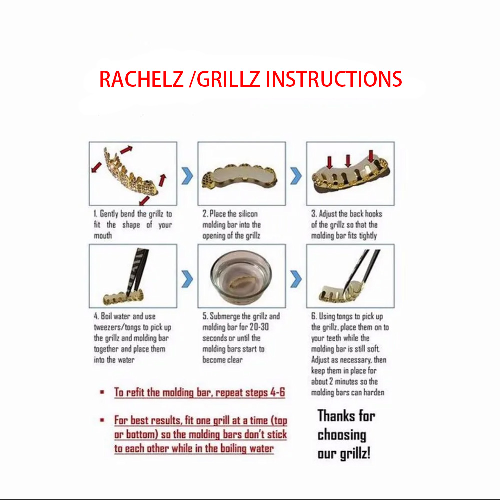 RACHELZ Hip Hop 8/8 Iced Out C - Body Jewelry For Men ulasan dan harga