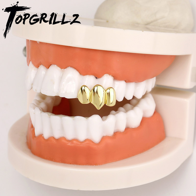 TOPGRILLZ Hip Hop Glossy Teeth - Body Jewelry For Men ulasan dan harga