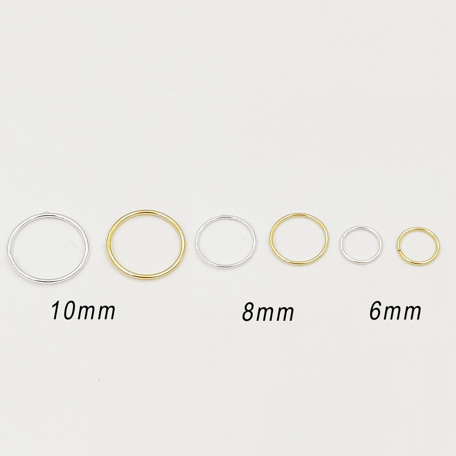 925 Sterling Cincin Hidung Per - Body Jewelry Ear Piercing ulasan dan harga