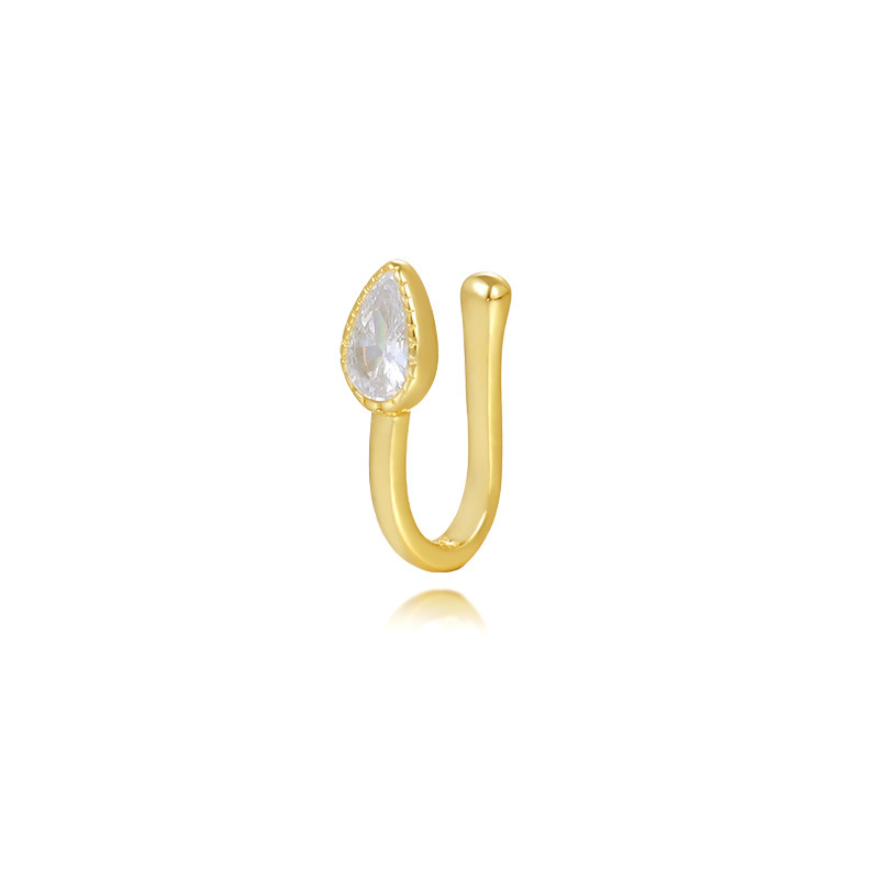 1 Buah Cincin Hidung Perak Ste - Body Jewelry Ear Piercing ulasan dan harga
