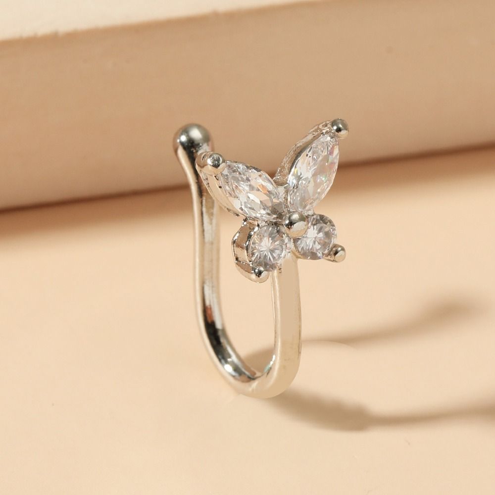 Cincin Hidung Kupu-kupu Berhia - Body Jewelry Ear Piercing ulasan dan harga