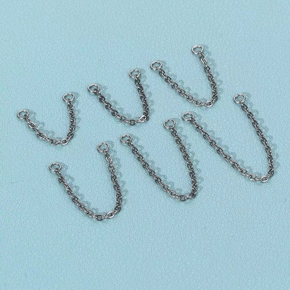 Rantai Hidung Titanium Fashion - Body Jewelry Ear Piercing ulasan dan harga