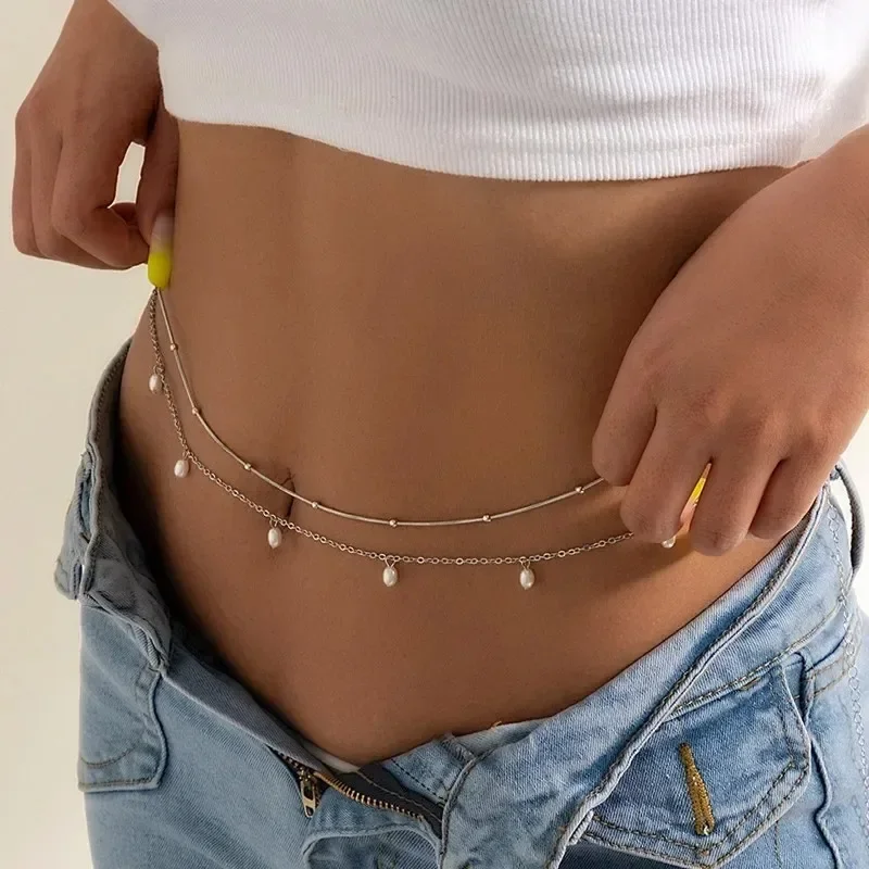 Baru Charm seksi dua lapisan r - Body Jewelry Chain ulasan dan harga