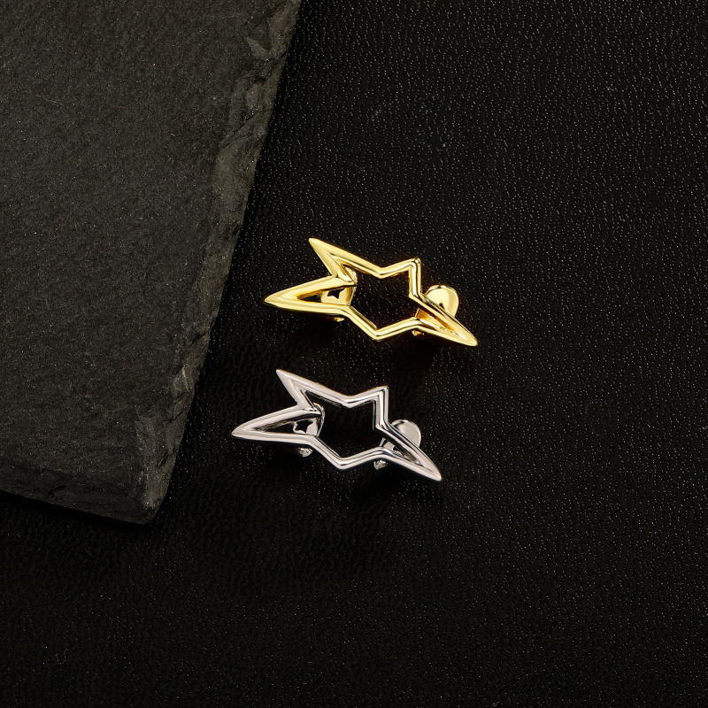 Y2K Cyber Punk Glossy Geometri - Body Jewelry For Men ulasan dan harga