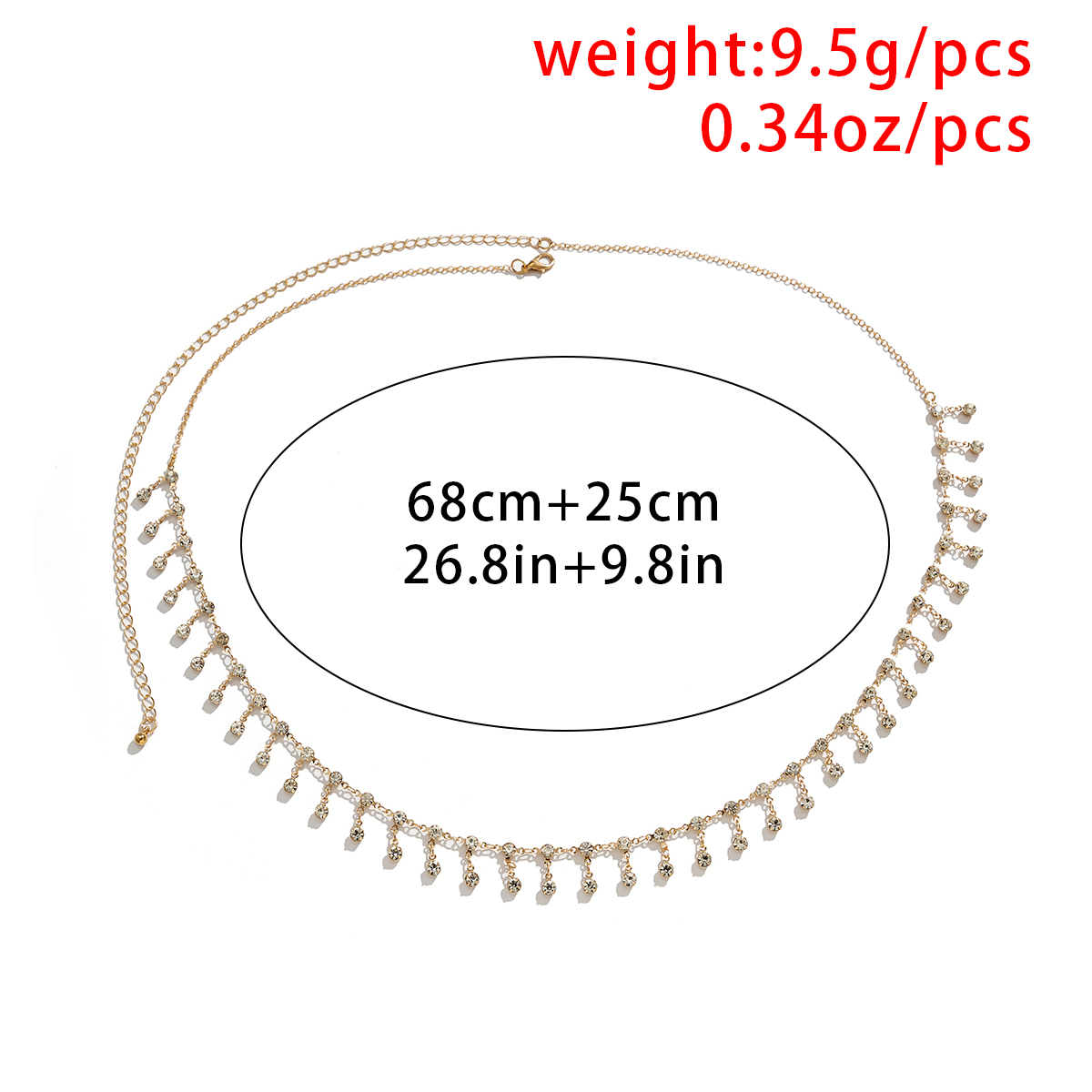 Rumbai Seksi Sabuk Rantai Ping - Body Jewelry By The Chain Gang ulasan dan harga