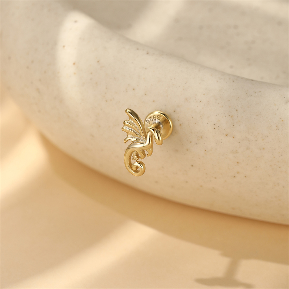 Anting-anting tusuk perak Ster - Body Jewelry Ear Piercing ulasan dan harga