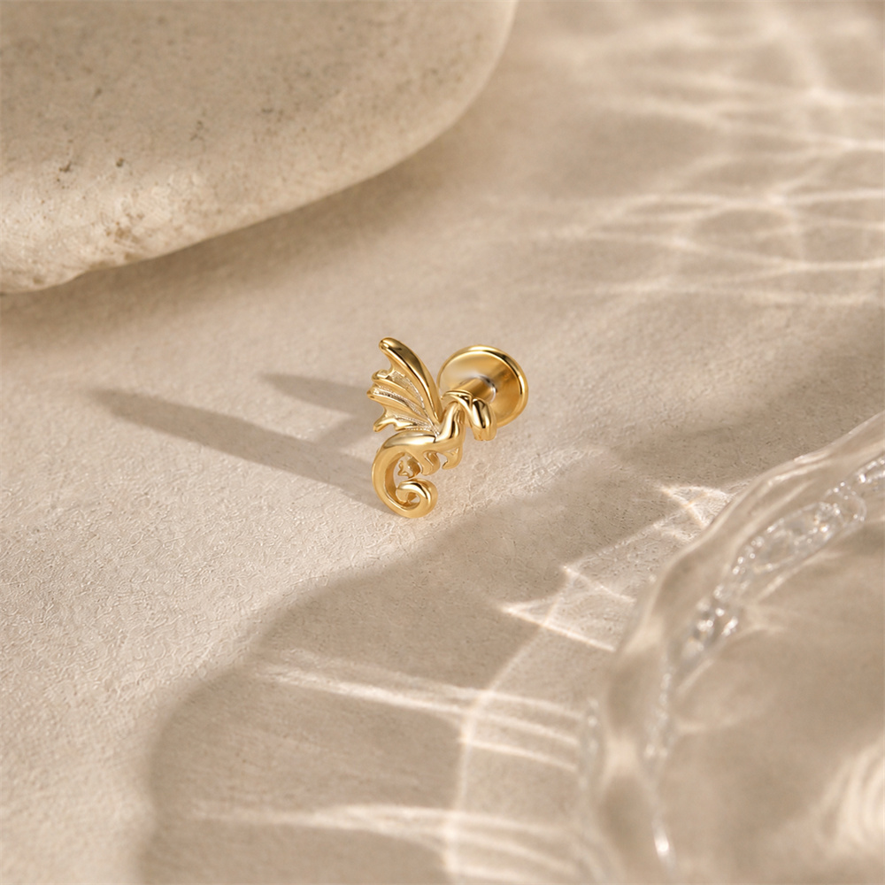 Anting-anting tusuk perak Ster - Body Jewelry Ear Piercing ulasan dan harga