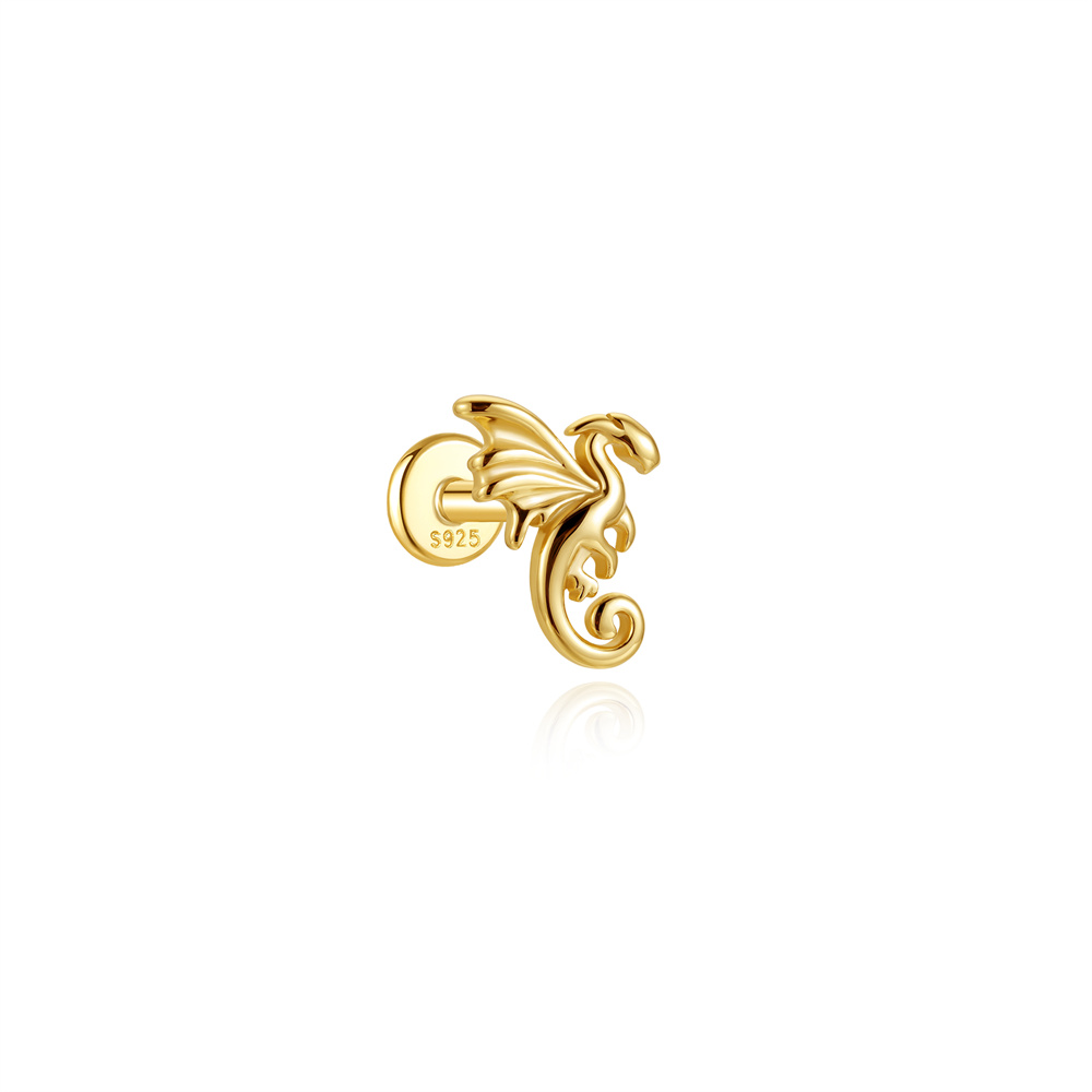 Anting-anting tusuk perak Ster - Body Jewelry Ear Piercing ulasan dan harga