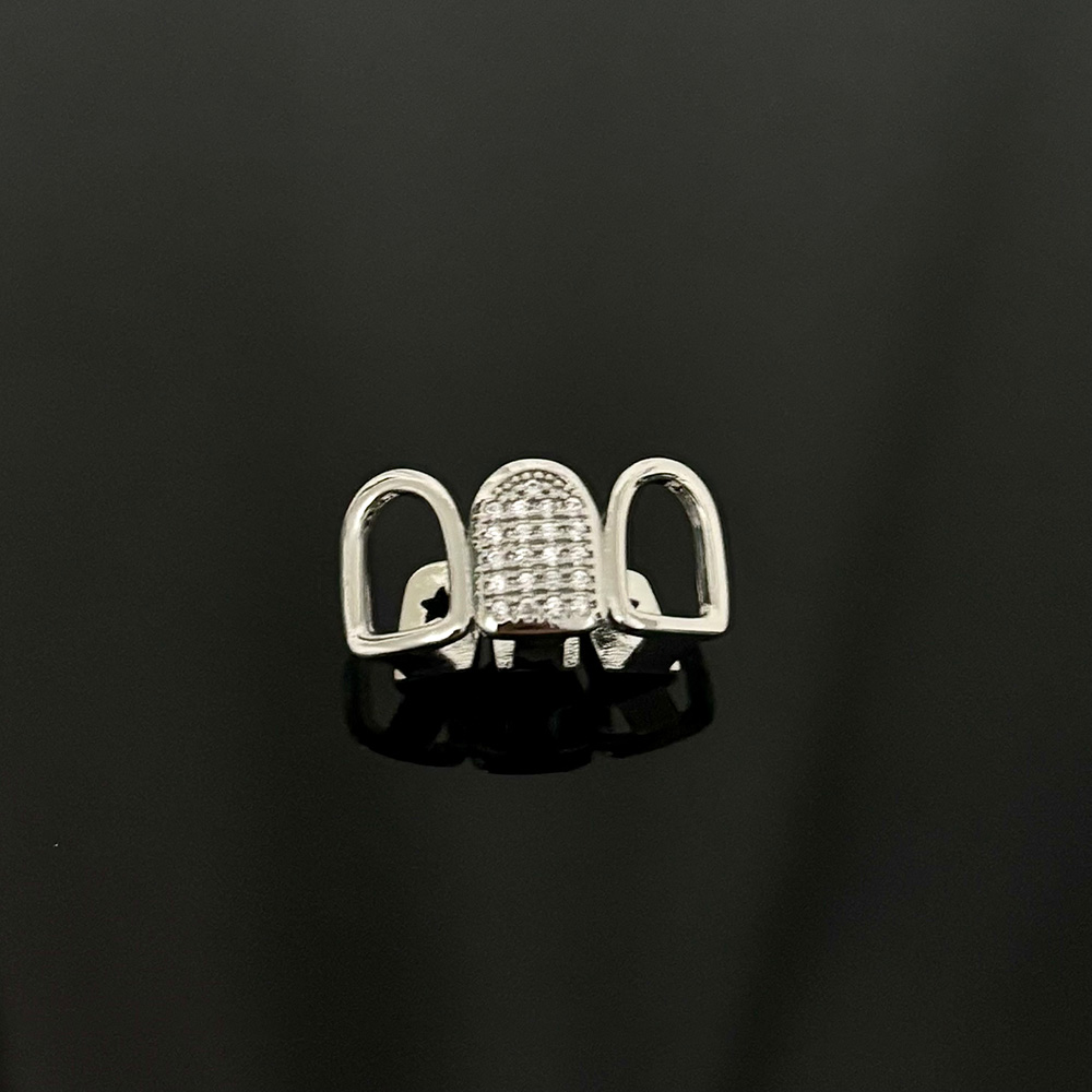 YOUNGX Hip Hop Three Hollow Zi - Body Jewelry For Men ulasan dan harga