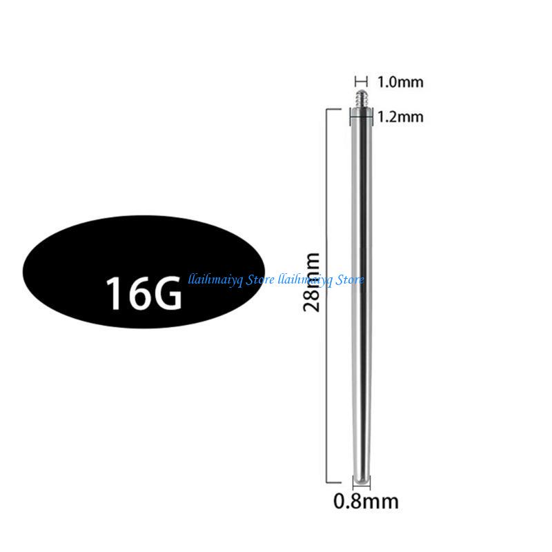 573b 10 Paket Piercing Taper T - Body Jewelry Ear Piercing ulasan dan harga
