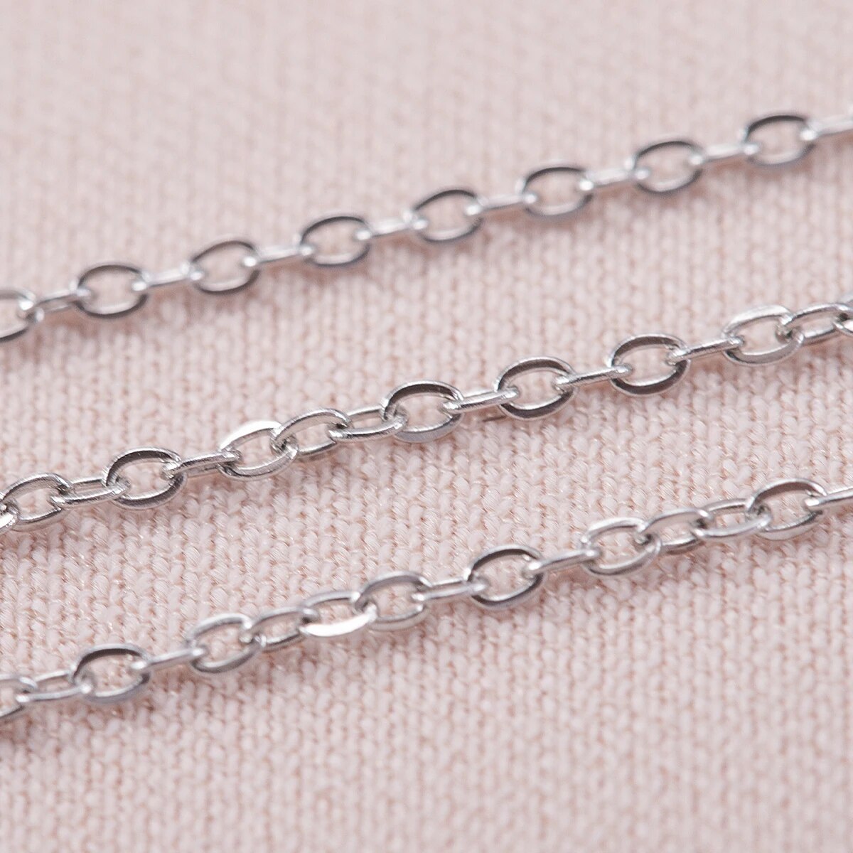 Rantai Tipis Bentuk O Baja Tah - Body Jewelry Chain ulasan dan harga
