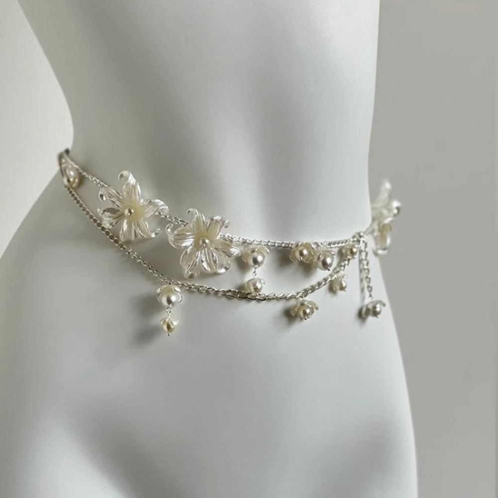 Rantai Pinggang Mutiara Elegan - Body Jewelry By The Chain Gang ulasan dan harga