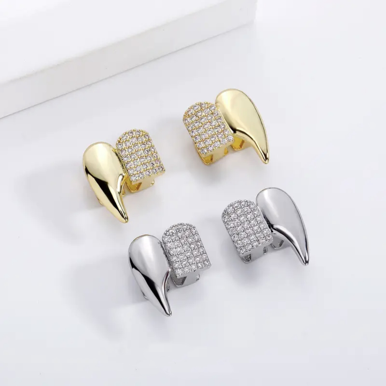 Gigi Tajam Berlapis Elektropla - Body Jewelry For Men ulasan dan harga