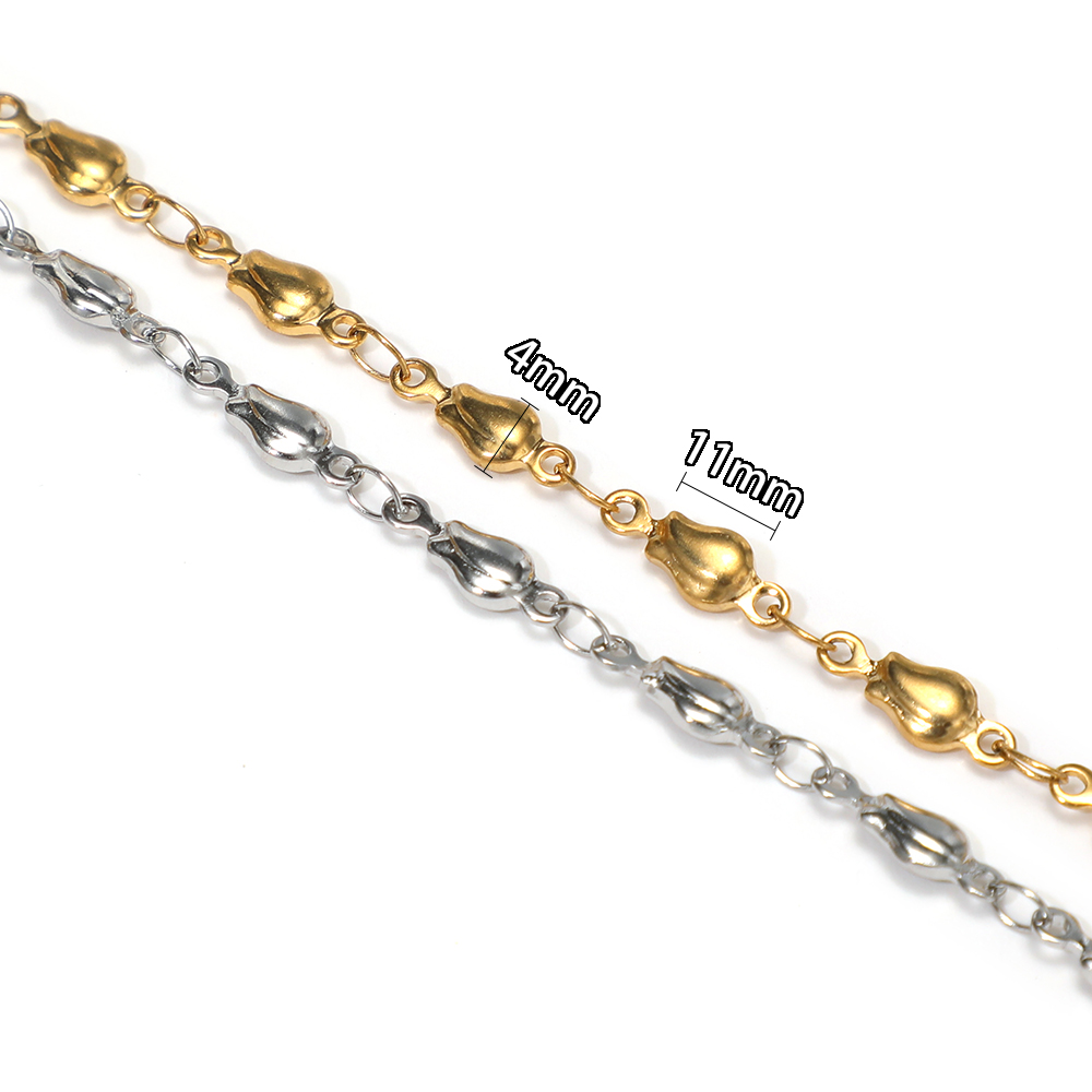Rantai Bunga Berbahan Baja Ant - Body Jewelry Chain ulasan dan harga