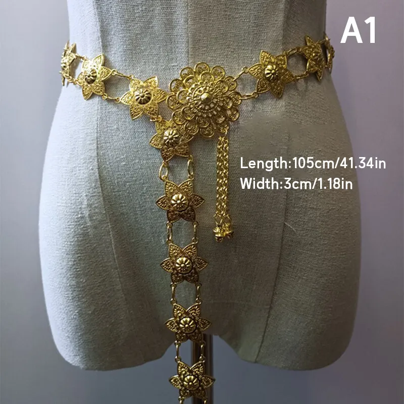 1 Buah Ikat Pinggang Emas Dai  - Body Jewelry Chain ulasan dan harga