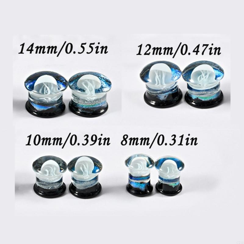 Tandu Telinga Tekstur Kaca Eks - Body Jewelry Ear Piercing ulasan dan harga