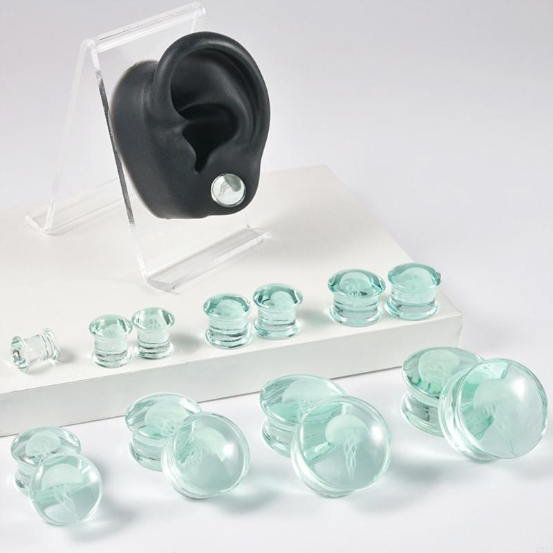Tandu Telinga Tekstur Kaca Eks - Body Jewelry Ear Piercing ulasan dan harga